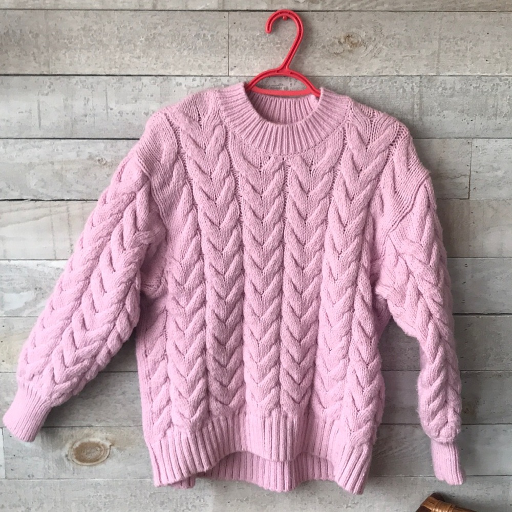 H&M super soft cable knit sweater